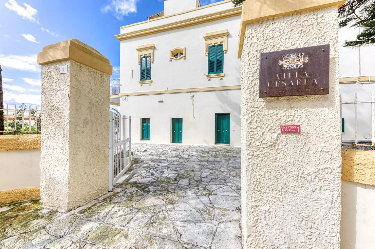 Villa Cesarea Dimora Di Charme Santa Cesarea Terme Eksteriør bilde